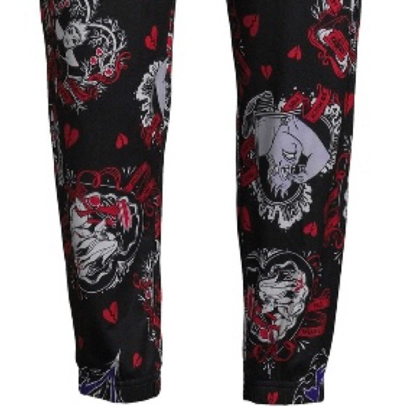 Womens Jogger Pajama Pants Disney Villians Ursula Maleficent Cruella Deville - Picture 9 of 9